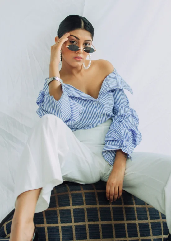 Брюки белыеS Белый